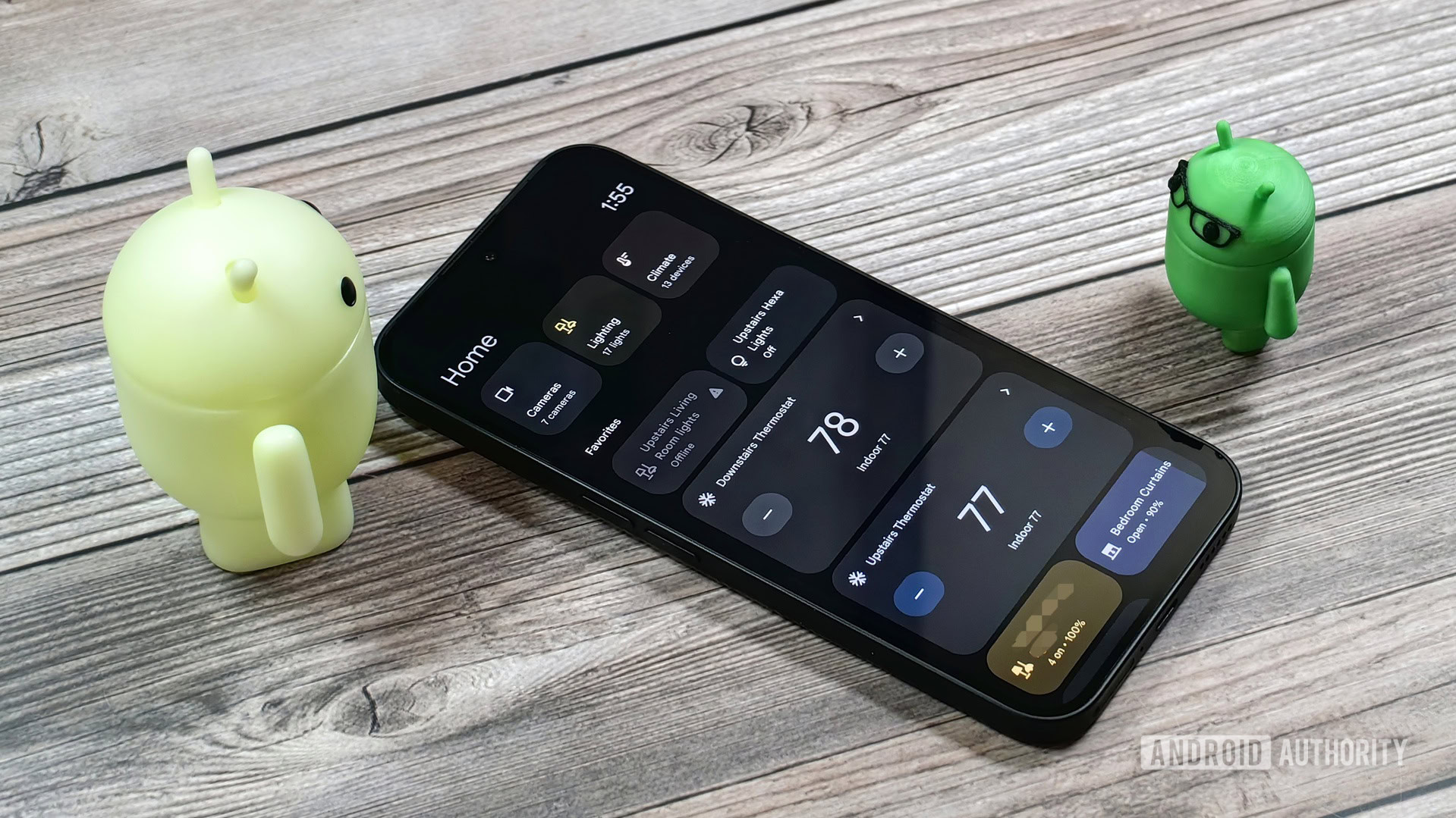 Android 15 has a new screensaver that turns your device into a smart home dashboard